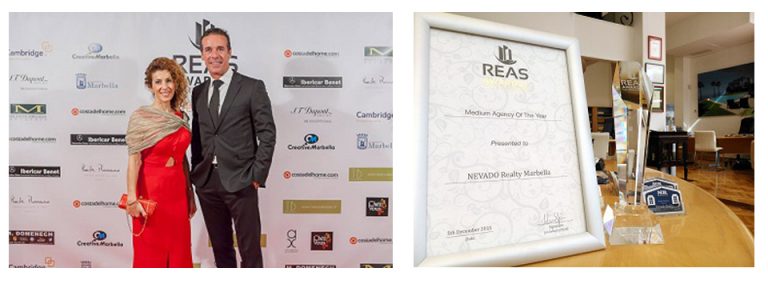 Premios REAS Inmobiliaria Nevado Realty Marbella. 5 dic Fald