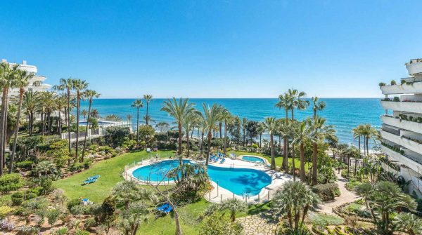 Vistas al mar desde apartamento en Gran Marbella
