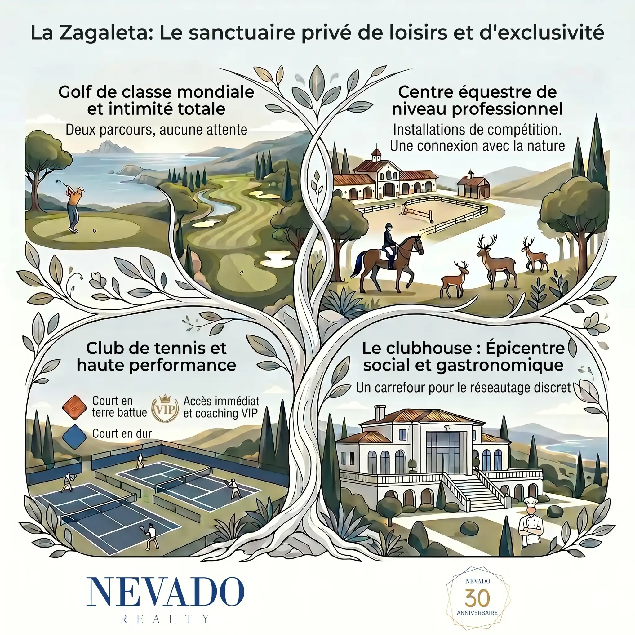 Loisirs à La Zagaleta – Nevado Realty
