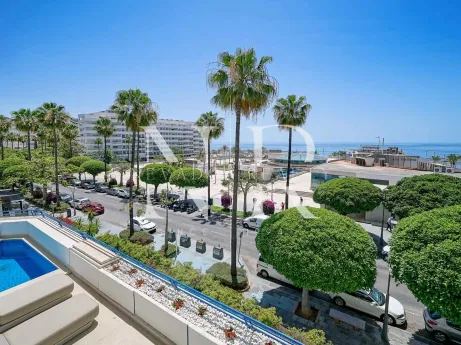 Front-facing apartment with sea views in Marbella House