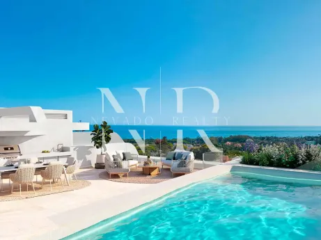 Golden Eight – Townhouses with sea views in Artola Alta, Marbella for sale