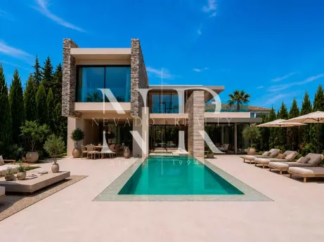 New-build beachside villa in Cortijo Blanco, San Pedro, for sale