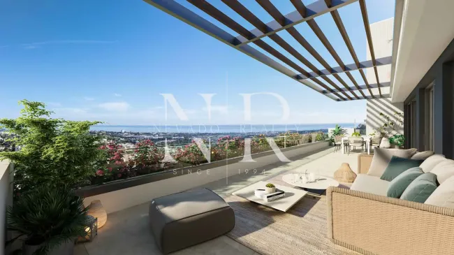 Apartamentos a estrenar en Los Altos de la Quinta con vistas al mar en venta.